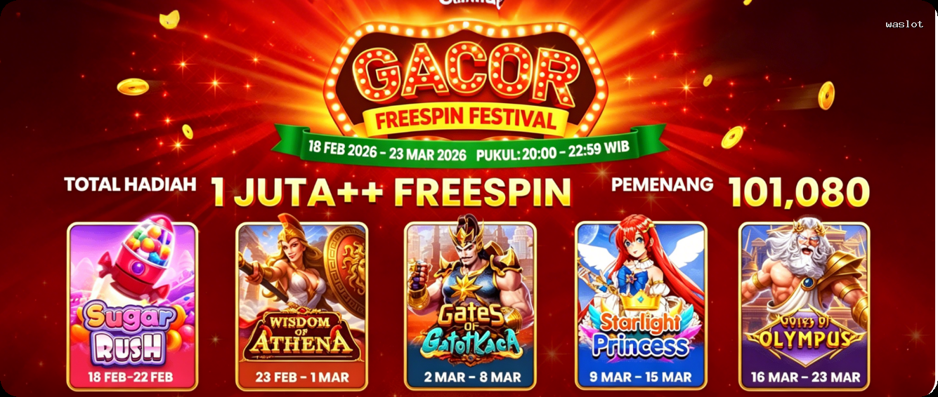 Login waslot Sekarang Bonus Melimpah
